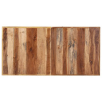 Produktbild för Matbord 140x70x75 cm massivt trä med honungsfinish