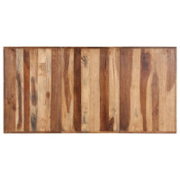 Produktbild för Matbord 160x80x75 cm massivt trä med honungsfinish