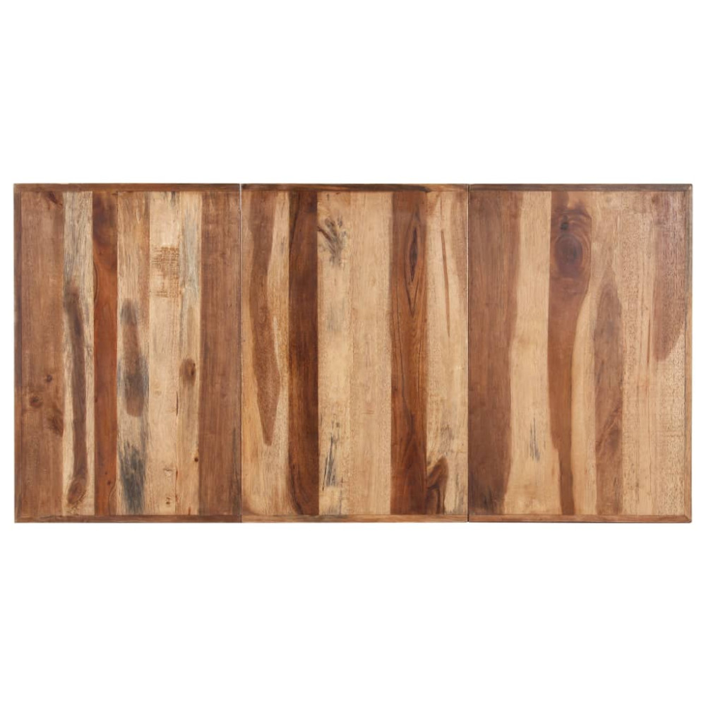 Produktbild för Matbord 180x90x75 cm massivt trä med honungsfinish