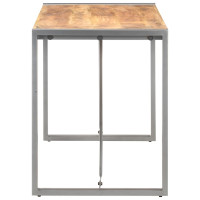 Produktbild för Matbord 120x60x75 cm massivt grovt mangoträ