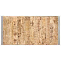 Produktbild för Matbord 140x70x75 cm massivt grovt mangoträ
