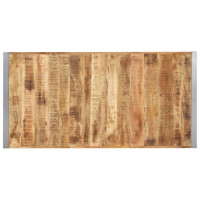 Produktbild för Matbord 160x80x75 cm massivt grovt mangoträ