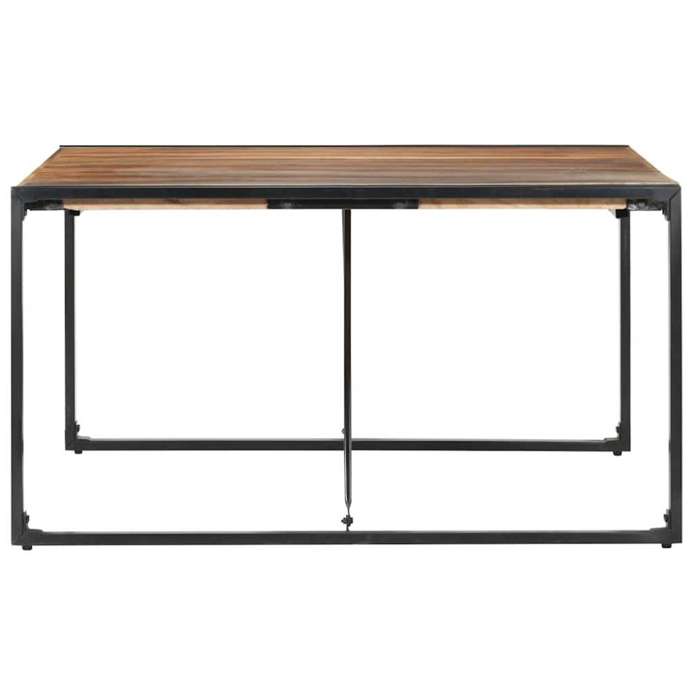Produktbild för Matbord 140x140x75 cm massivt trä