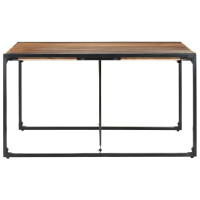 Produktbild för Matbord 140x140x75 cm massivt trä