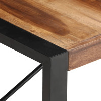 Produktbild för Soffbord 140x70x40 cm massivt trä
