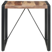 Produktbild för Matbord 80x80x75 cm massivt trä