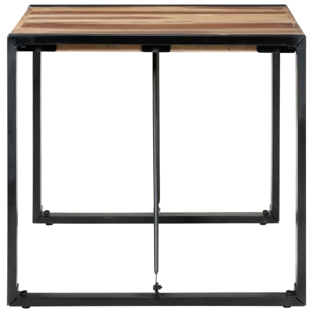 Produktbild för Matbord 80x80x75 cm massivt trä
