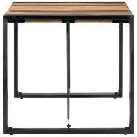 Produktbild för Matbord 80x80x75 cm massivt trä