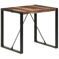 Produktbild för Matbord 80x80x75 cm massivt trä