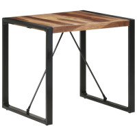 Produktbild för Matbord 80x80x75 cm massivt trä