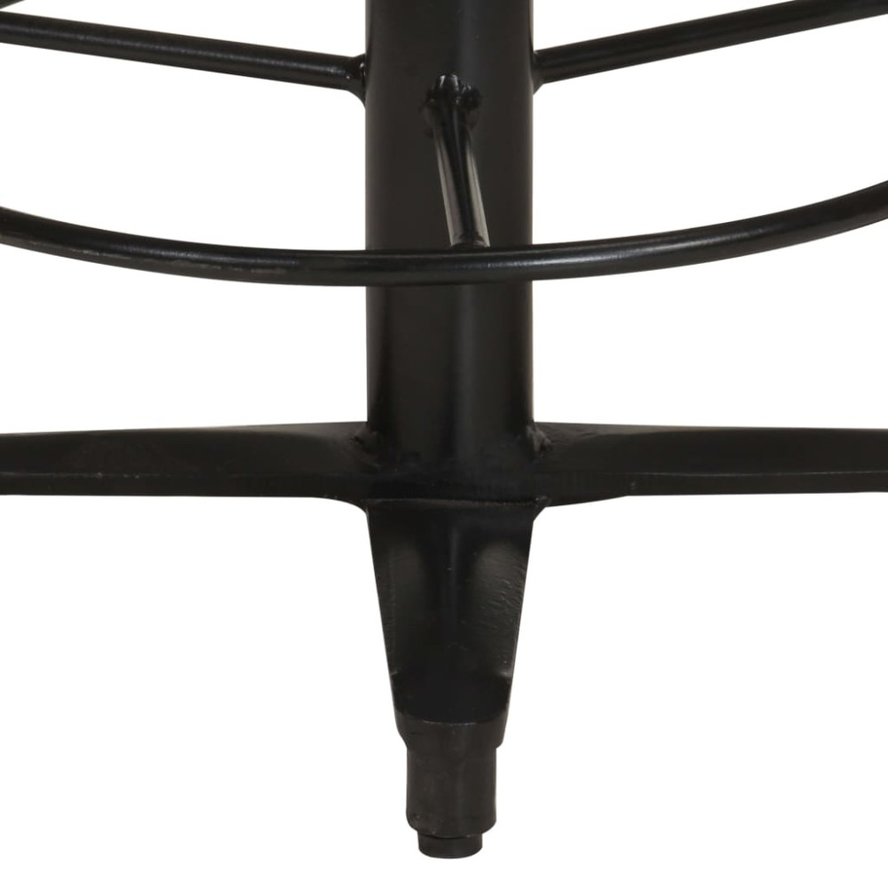 Produktbild för Barstolar 2 st 52 cm massivt mangoträ
