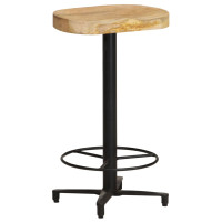 Produktbild för Barstolar 2 st 66 cm massivt mangoträ