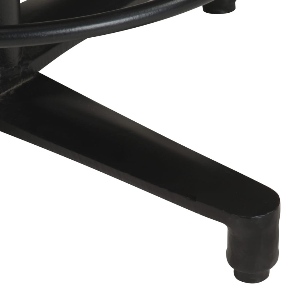 Produktbild för Barstolar 2 st 66 cm äkta läder