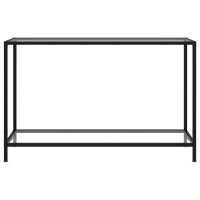 Produktbild för Konsolbord transparent 120x35x75 cm härdat glas