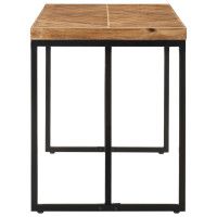 Produktbild för Matbord 120x60x76 cm massivt akaciaträ och mangoträ