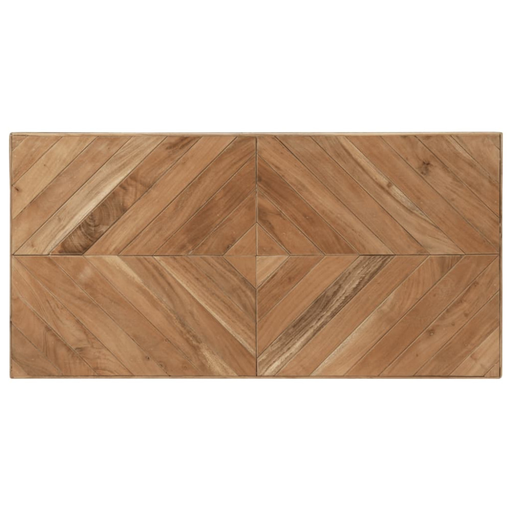 Produktbild för Matbord 120x60x76 cm massivt akaciaträ och mangoträ