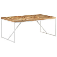 Produktbild för Matbord 180x90x76 cm massivt akaciaträ och mangoträ