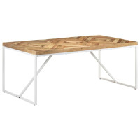 Produktbild för Matbord 180x90x76 cm massivt akaciaträ och mangoträ
