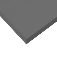 Produktbild för Svävande vägghyllor 4 st grå högglans 50x23,5x3,8 cm MDF
