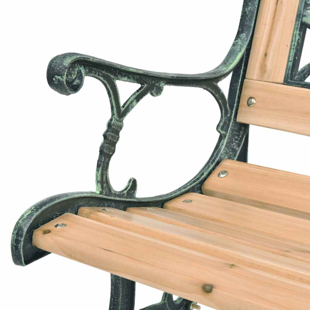 Produktbild för Trädgårdsbänk 122 cm trä