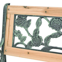 Produktbild för Trädgårdsbänk 122 cm trä