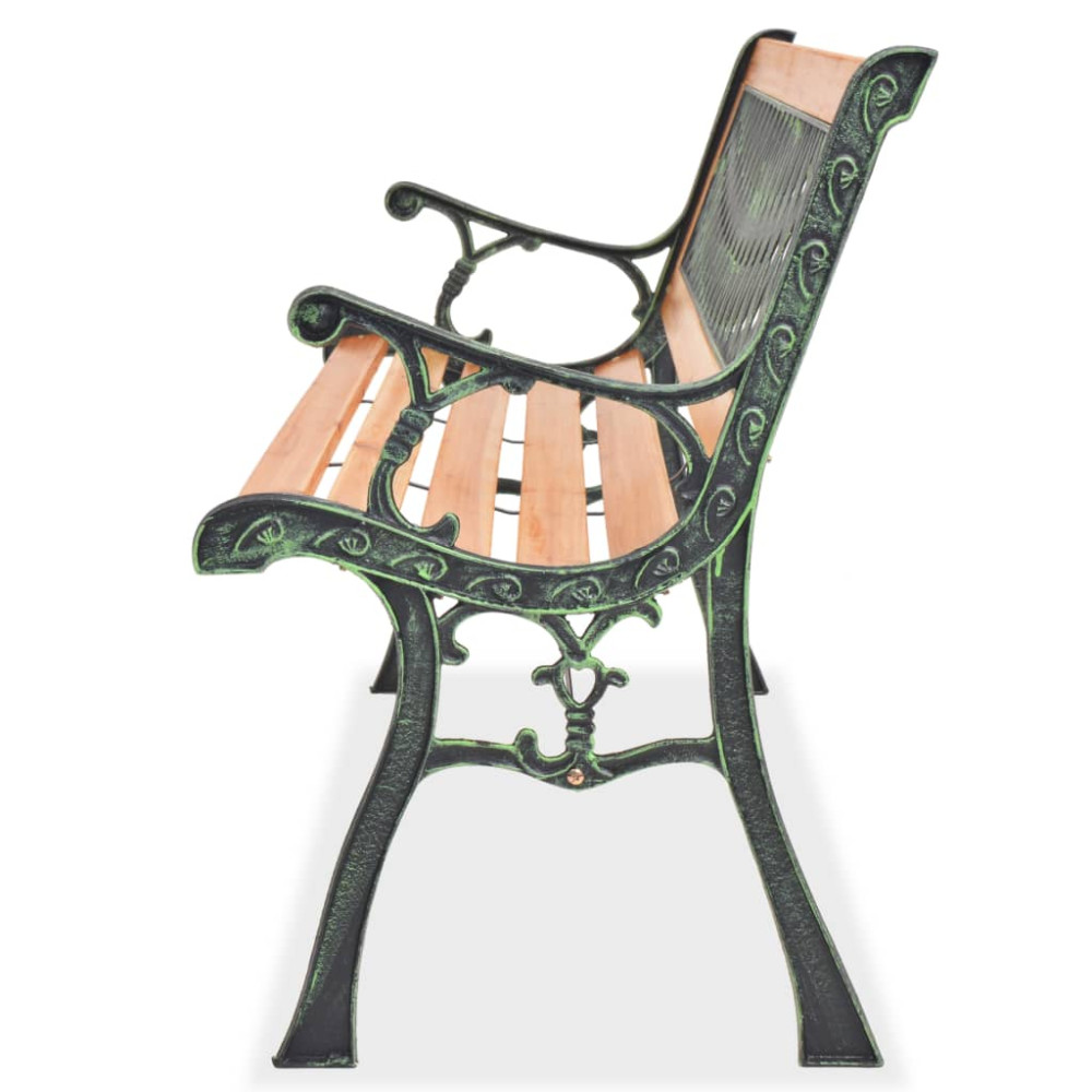 Produktbild för Trädgårdsbänk 122 cm trä