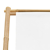 Miniatyr av produktbild för Solstol bambu och kanvas