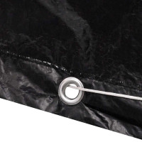 Produktbild för Överdrag för trädgårdsmöbler med 8 öljetter 172 x 113 x 73 cm