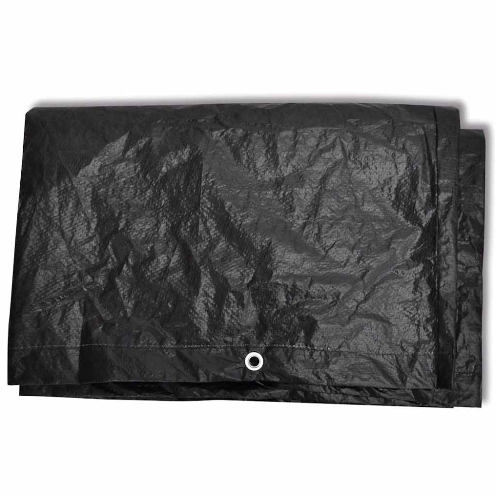 Produktbild för Överdrag för trädgårdsmöbler med 8 öljetter 172 x 113 x 73 cm