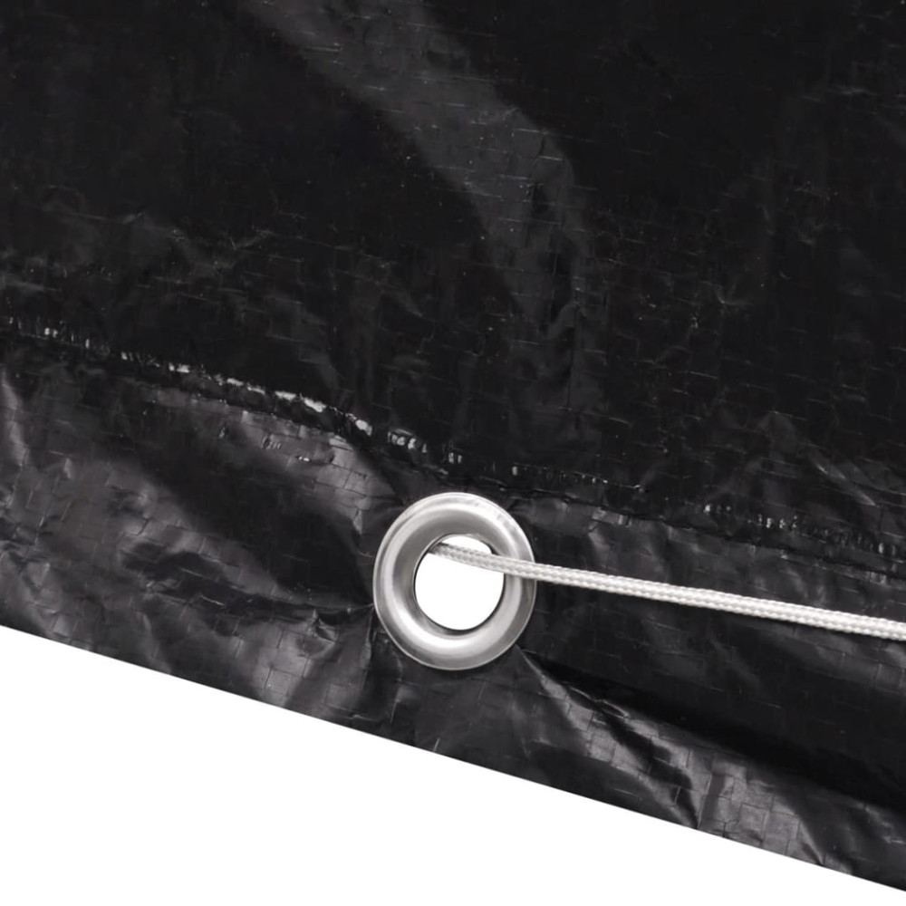 Produktbild för Överdrag för trädgårdsmöbler med 8 öljetter 229 x 113 x 73 cm