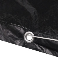 Produktbild för Överdrag för trädgårdsmöbler med 8 öljetter 229 x 113 x 73 cm