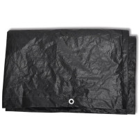 Produktbild för Överdrag till trädgårdsmöbler 8 öljetter 180 x 140 x 90 cm