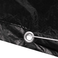 Produktbild för Överdrag till trädgårdsmöbler 10 öljetter 260x260x90 cm