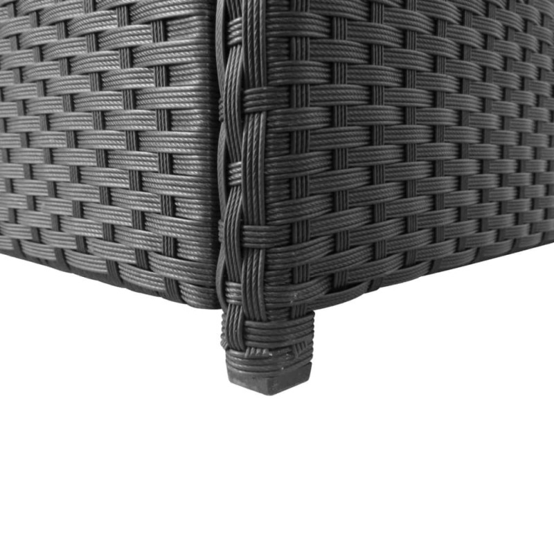 Produktbild för Dynbox 120x50x60 cm konstrotting svart