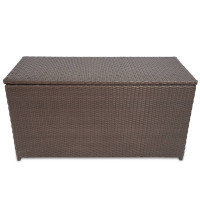 Produktbild för Dynbox 120x50x60 cm konstrotting brun