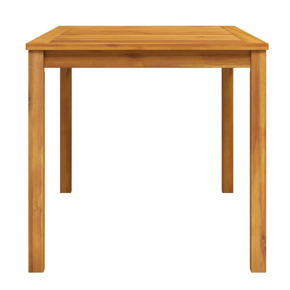 Produktbild för Trädgårdsbord 140x80x74 cm massivt akaciaträ
