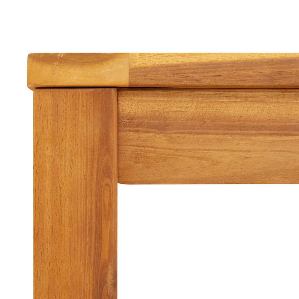 Produktbild för Trädgårdsbord 140x80x74 cm massivt akaciaträ