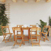 Produktbild för Trädgårdsbord 130x90x72 cm massivt akaciaträ