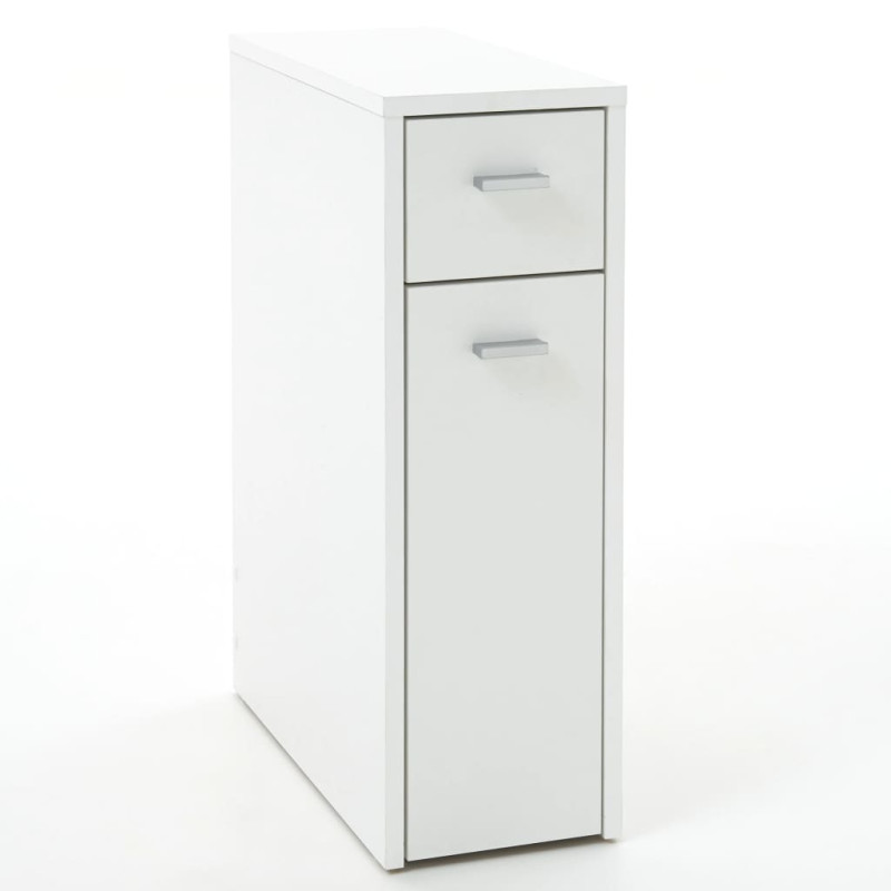 Produktbild för FMD Byrå med 2 lådor 20x45x61 cm vit