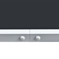 Produktbild för Trädgårdsbord 150x90x74 cm svart stål