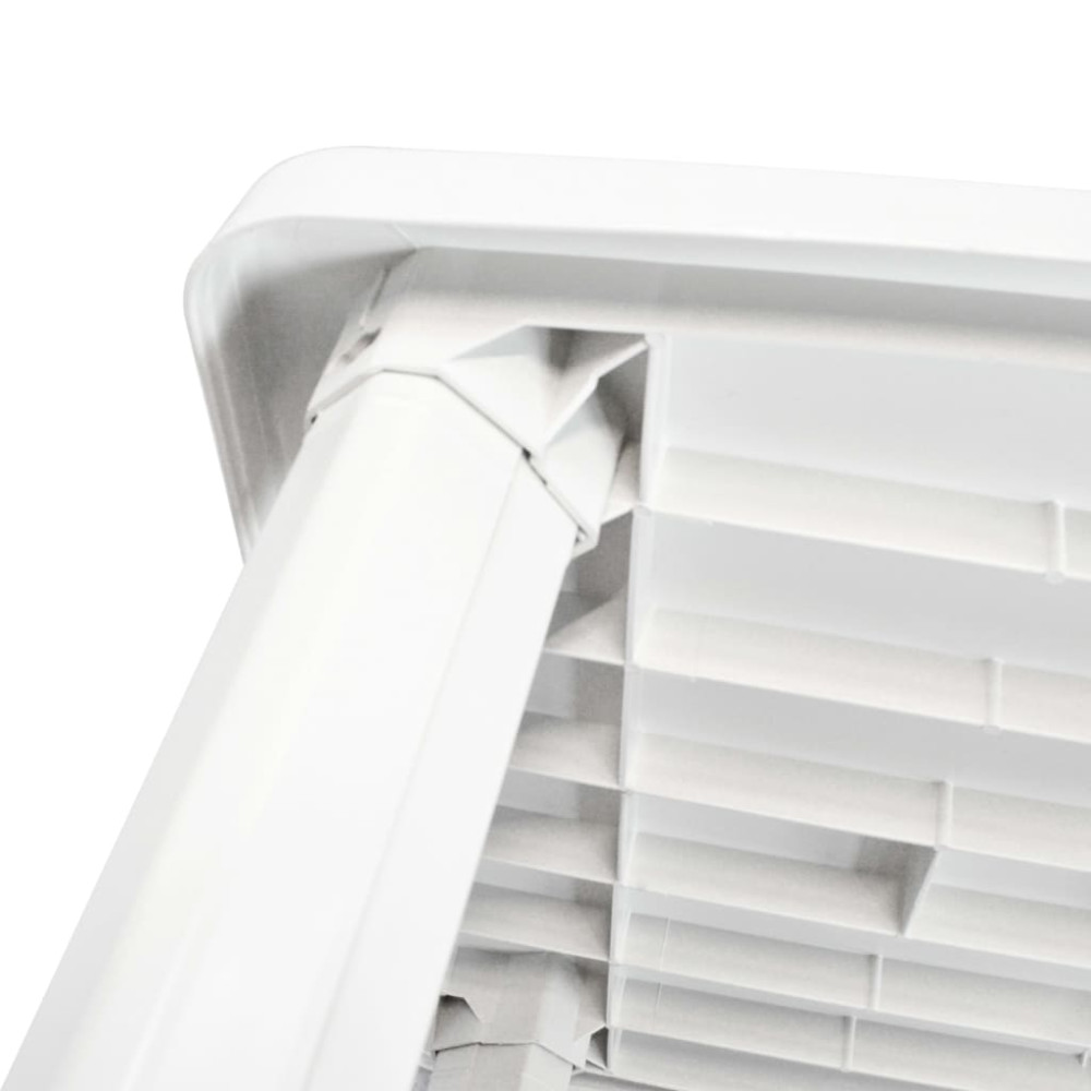 Produktbild för Trädgårdsbord vit 101x68x72 cm plast