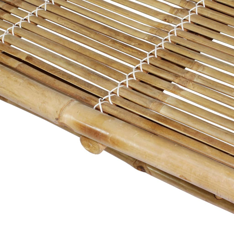 Produktbild för Solsäng 2 personer bambu