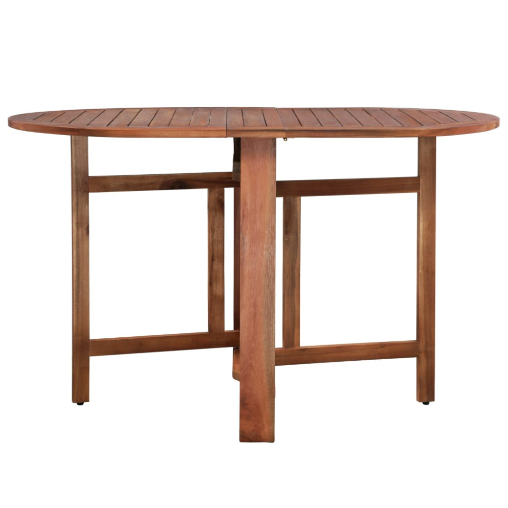 Produktbild för Trädgårdsbord 120x70x74 cm massivt akaciaträ