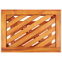 Produktbild för Sidobord massivt akaciaträ 45x33x45 cm