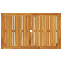 Produktbild för Trädgårdsbord 150x90x74 cm massivt akaciaträ