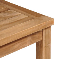 Produktbild för Trädgårdsbord 80x80x77 cm massiv teak