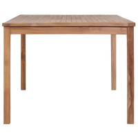 Produktbild för Trädgårdsbord 200x100x77 cm massiv teak