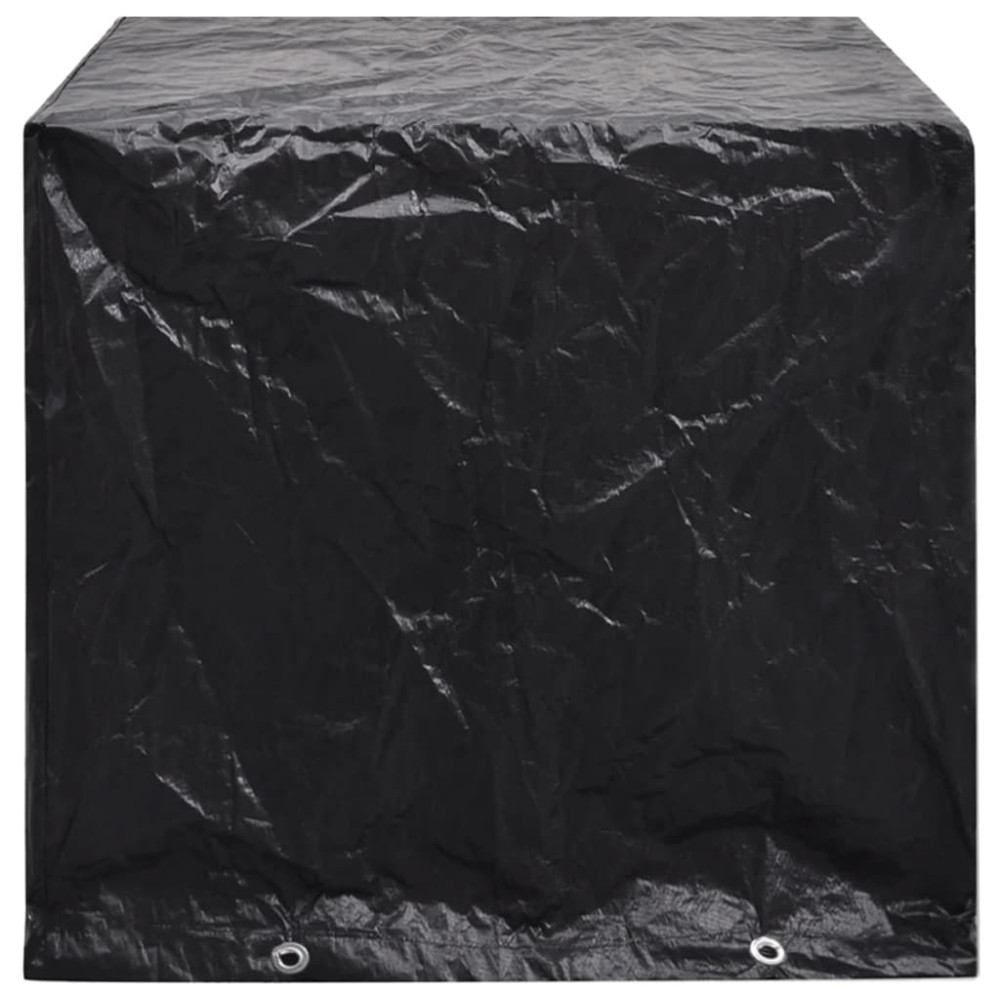 Produktbild för Överdrag för trädgårdsmöbler 8 öljetter 122x112x98 cm