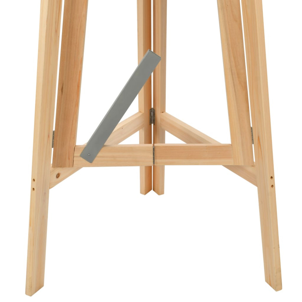 Produktbild för Hopfällbart barbord 78 cm granträ