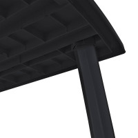 Produktbild för Trädgårdsbord antracit 216x90x72 cm plast